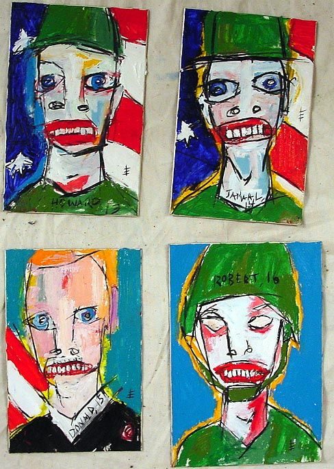 Sesow's War Paintings, 2003: image 07 from the original sesow.com press page
