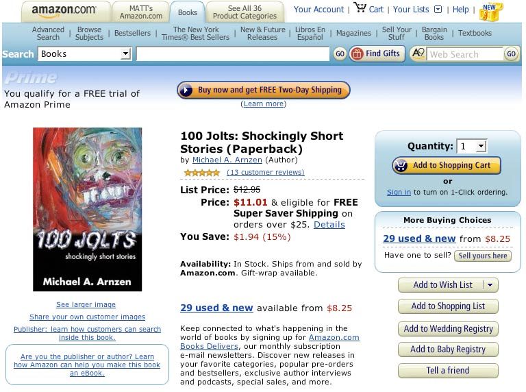100 Jolts, 2004: image 01 from the original sesow.com press page