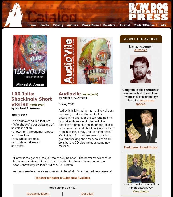 100 Jolts, 2004: image 06 from the original sesow.com press page