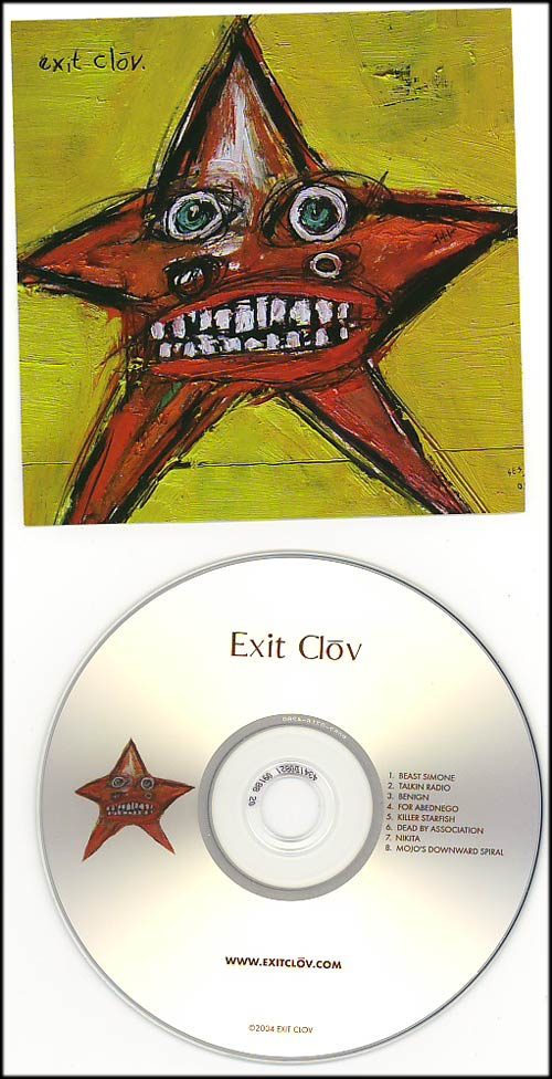 Exit Clov CD cover (2004), from Matt Sesow's press archive