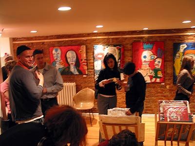 Solo Show, New York City, 2004: image 08 from the original sesow.com press page