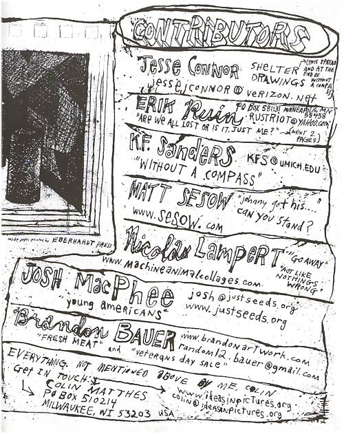 Ideas in Pictures" #5 (2006), from Matt Sesow's press archive