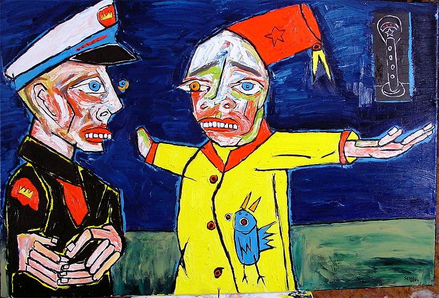 Two-person show, 2006: image 01 from the original sesow.com press page