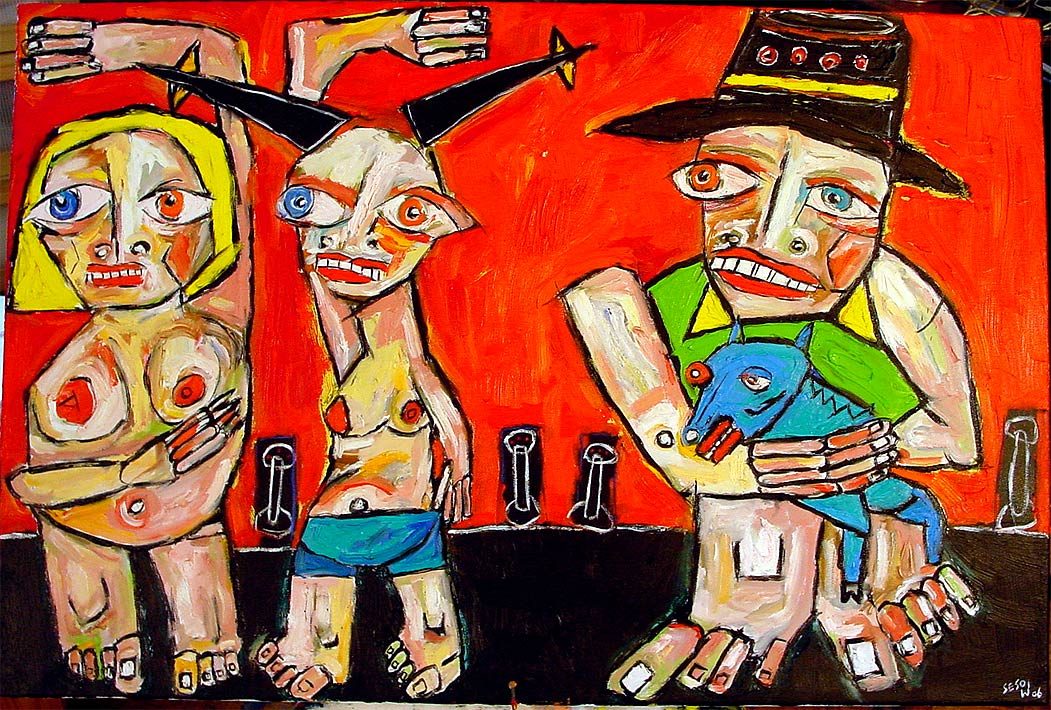 Two-person show, 2006: image 04 from the original sesow.com press page