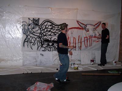 2 person show, 2007: image 12 from the original sesow.com press page