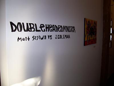 2 person show, 2007: image 13 from the original sesow.com press page