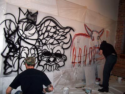 2 person show, 2007: image 15 from the original sesow.com press page
