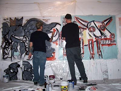 2 person show, 2007: image 19 from the original sesow.com press page