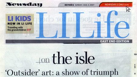 Outsider Art in the Hamptons (2007), from Matt Sesow's press archive