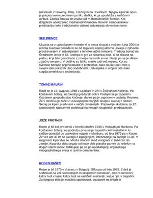42. mednarodni tabor likovnih samorastnikov v Trebnjem, 13.–20. 6. 2009 (42nd International Meeting of Self-Taught, page 2