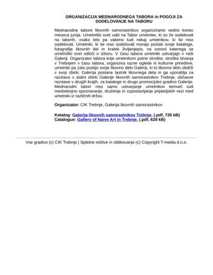 42. mednarodni tabor likovnih samorastnikov v Trebnjem, 13.–20. 6. 2009 (42nd International Meeting of Self-Taught, page 6