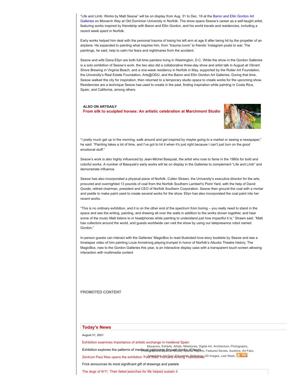 “Life and Limb: Works by Matt Sesow opens at the Baron and Ellin Gordon Art Galleries,” Artdaily, 2021, page 2
