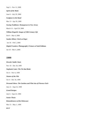 Exhibition Archive, page 9