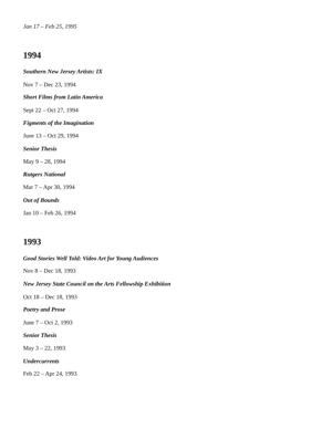 Exhibition Archive, page 12
